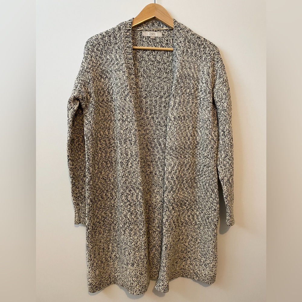 Loft Open-Front Sweater
